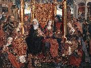 unknow artist Die mystische Vermahlung der Hl. Katharina mit dem Jesusknaben Sweden oil painting artist